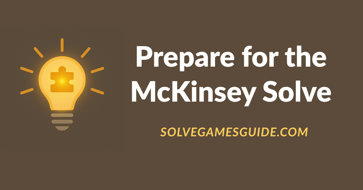 McKinsey Solve Practice Platform: Sea Wolf, Redrock & Sustainable ...